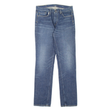 RALPH LAUREN Thompson Womens Jeans Blue Slim Straight Stone Wash W30 L32