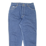 LEE Womens Jeans Blue Regular Mom 90s W31 L28