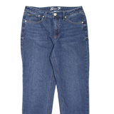 SEVEN7 Womens Jeans Blue Slim Straight Stone Wash W30 L28