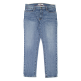 TOMMY HILFIGER Womens Jeans Blue Slim Straight Stone Wash W32 L30