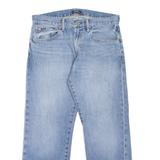 POLO RALPH LAUREN Mens Jeans Blue Regular Straight Stone Wash W31 L26