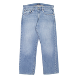 POLO RALPH LAUREN Mens Jeans Blue Regular Straight Stone Wash W31 L26