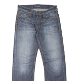 GUESS Desmond Mens Jeans Blue Relaxed Straight Stone Wash W31 L30