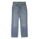 LEE Mens Jeans Blue Regular Straight Stone Wash W30 L32