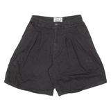 D.K.P Womens Casual Shorts Black Loose XS W26