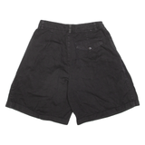 D.K.P Womens Casual Shorts Black Loose XS W26