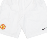 NIKE FC Manchester United Mens Sports Shorts White M W26