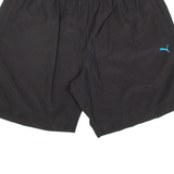 PUMA Mens Sports Shorts Black L W30