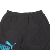 PUMA Mens Sports Shorts Black L W30