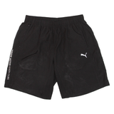 PUMA Mens Sports Shorts Black M W29