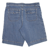 LEE Womens Denim Shorts Blue L W34