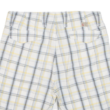 NAUTICA Mens Casual Shorts Blue Relaxed Check L W36