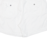 CALVIN KLEIN Womens Casual Shorts White Relaxed XL W36