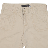 CALVIN KLEIN JEANS Womens Casual Shorts Beige L W34