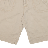 CALVIN KLEIN JEANS Womens Casual Shorts Beige L W34