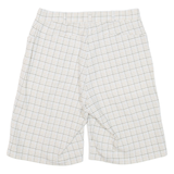 DAILY SPORTS Womens Casual Shorts Grey Check S W28