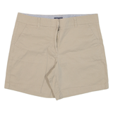 TOMMY HILFIGER Womens Casual Shorts Beige L W34