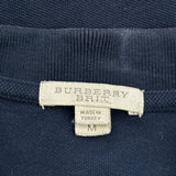 Burberry Brit Polo Shirt - Medium Navy Cotton