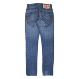 TRUE RELIGION Womens Jeans Blue Regular Skinny Stone Wash W28 L34