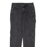 YANGSTER Womens Jeans Grey Regular Straight W26 L28