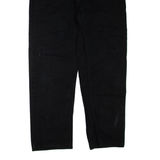 GOWEST Womens Jeans Black Regular Tapered W34 L30