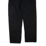 GOWEST Womens Jeans Black Regular Tapered W34 L30
