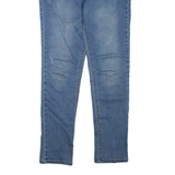 ARMANI JEANS Womens Jeans Blue Regular Skinny Stone Wash W28 L28