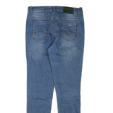 ARMANI JEANS Womens Jeans Blue Regular Skinny Stone Wash W28 L28
