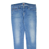 TOMMY HILFIGER Womens Jeans Blue Regular Tapered Stone Wash W32 L32