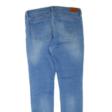 TOMMY HILFIGER Womens Jeans Blue Regular Tapered Stone Wash W32 L32