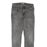 TOMMY HILFIGER Womens Jeans Grey Regular Straight W30 L34