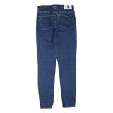 CALVIN KLEIN JEANS Womens Jeans Blue Regular Skinny W29 L30