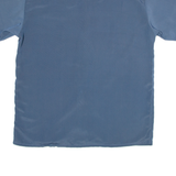 Mens Plain Shirt Blue M