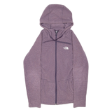 THE NORTH FACE Fleece Womens Purple Hoodie Full Zip XS