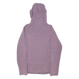 THE NORTH FACE Fleece Womens Purple Hoodie Full Zip XS