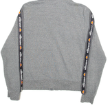 ELLESSE Womens Grey Hoodie Full Zip UK 10