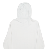 GUESS Mens White Hoodie S