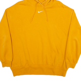 NIKE Mens Orange Hoodie M