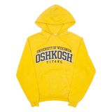 CHAMPION Wisconsin Oshkosh Titans Mens Yellow Hoodie S