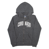 MV SPORT Coronado California Boys Grey Hoodie Full Zip USA L