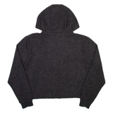 ELLESSE Cropped Womens Grey Hoodie UK 12
