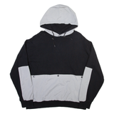 TOPMAN Mens Black Hoodie L