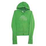 NIKE Womens Green Hoodie S