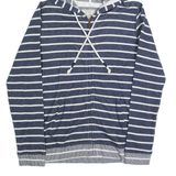 FAT FACE Womens Blue Hoodie Full Zip UK 8
