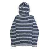 FAT FACE Womens Blue Hoodie Full Zip UK 8