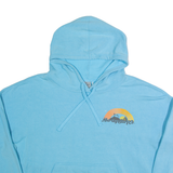 HURLEY Womens Blue Hoodie L