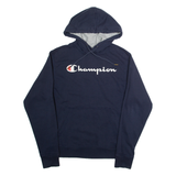 CHAMPION Mens Blue Hoodie S
