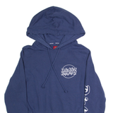 DICKIES Womens Blue Hoodie S