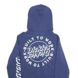 DICKIES Womens Blue Hoodie S
