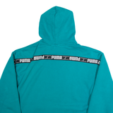 PUMA Womens Blue Hoodie L